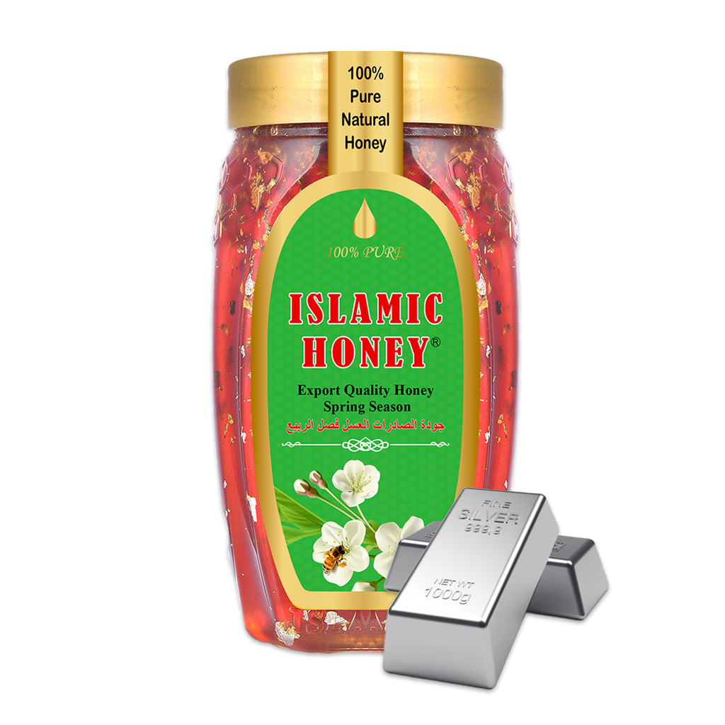 Forest Sidr Honey with Silver Flakes