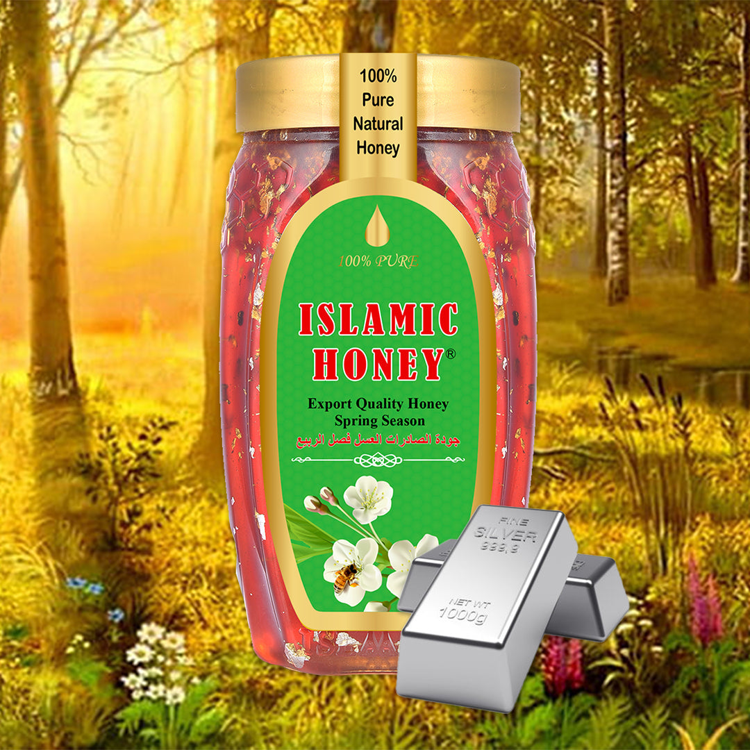 Forest Sidr Honey with Silver Flakes